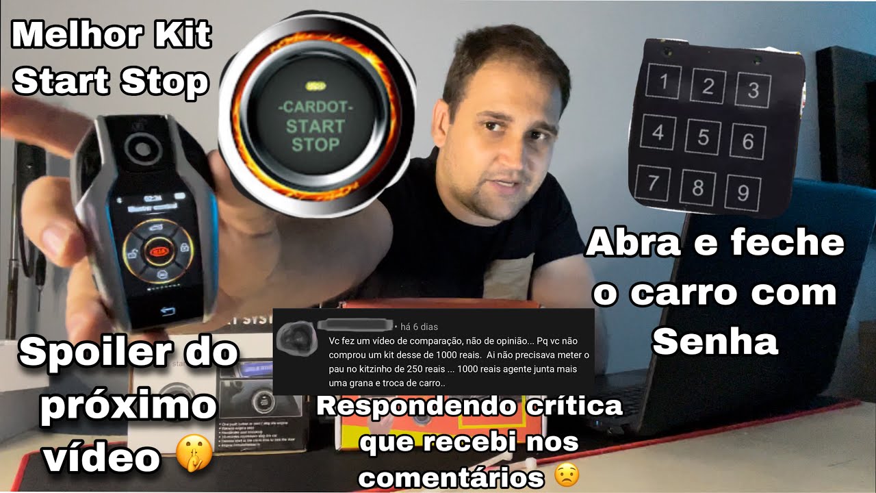 Start Stop Cardot - Unboxing e Primeiras Impressões