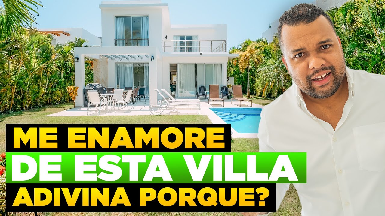 INCREIBLE VILLA CERCA DE LA PLAYA AMUEBLADA | PLAYA NUEVA ROMANA