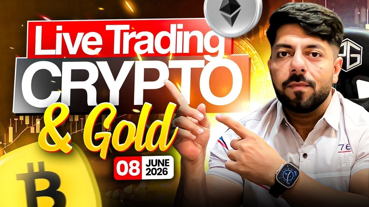 Live Intraday Trading | Crypto Bitcoin Live | VP Financials