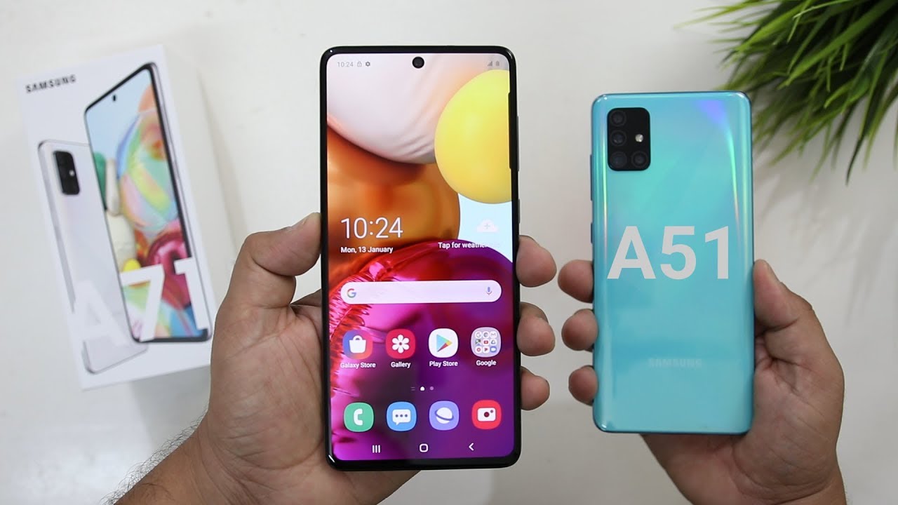Samsung A71 Vs A51 Comparison I Galaxy A71 Unboxing I Hindi