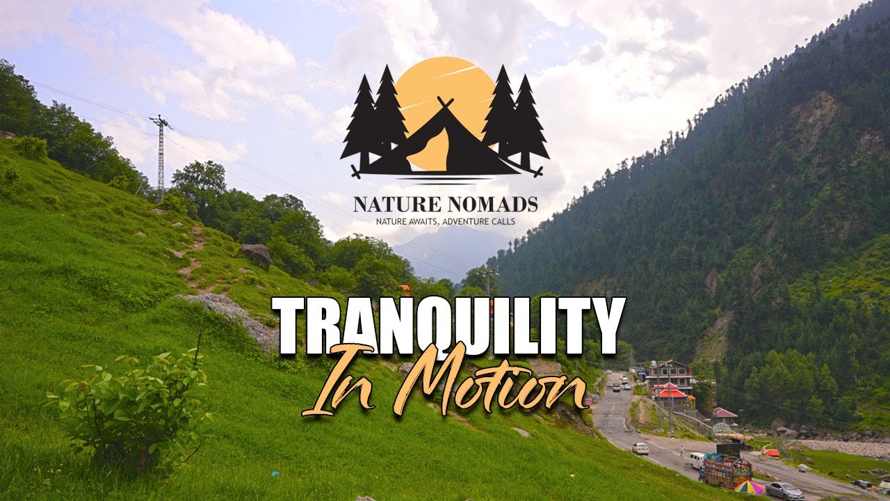 Serene Mountains: A Calm Perspective on Busy Streets