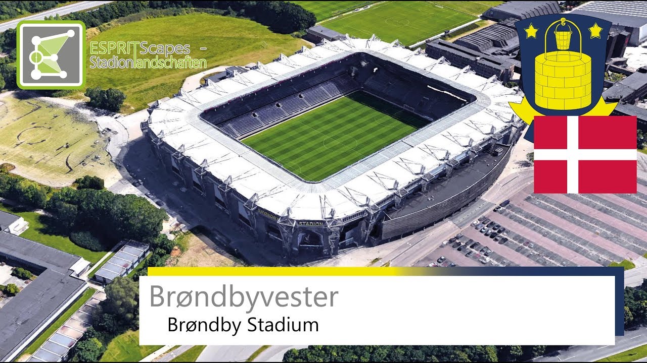 Br&oslash;ndby Stadium | Br&oslash;ndby IF | Google Earth | 2016