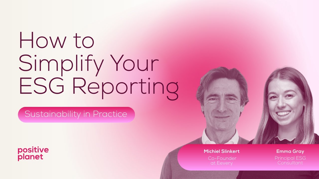 How to Simplify Your ESG Reporting with Digital Tools | Positive Planet
