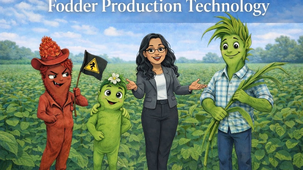 Fodder Crops One Shot Lecture | Cutting Management, Varieties & Uses
