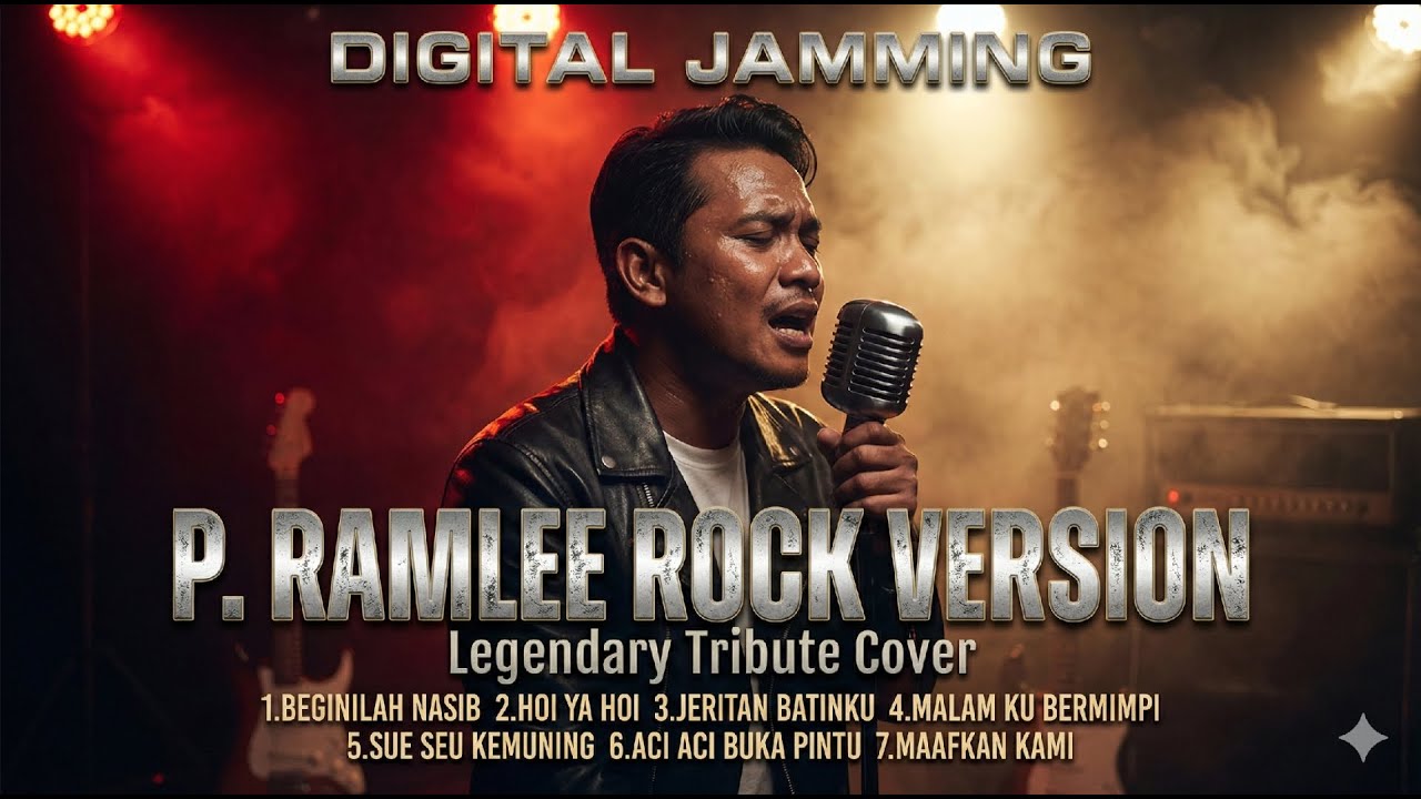 BEST OF Tribute ALBUM !!! P. Ramlee Rock Version | AI Cover Paling Epik! I