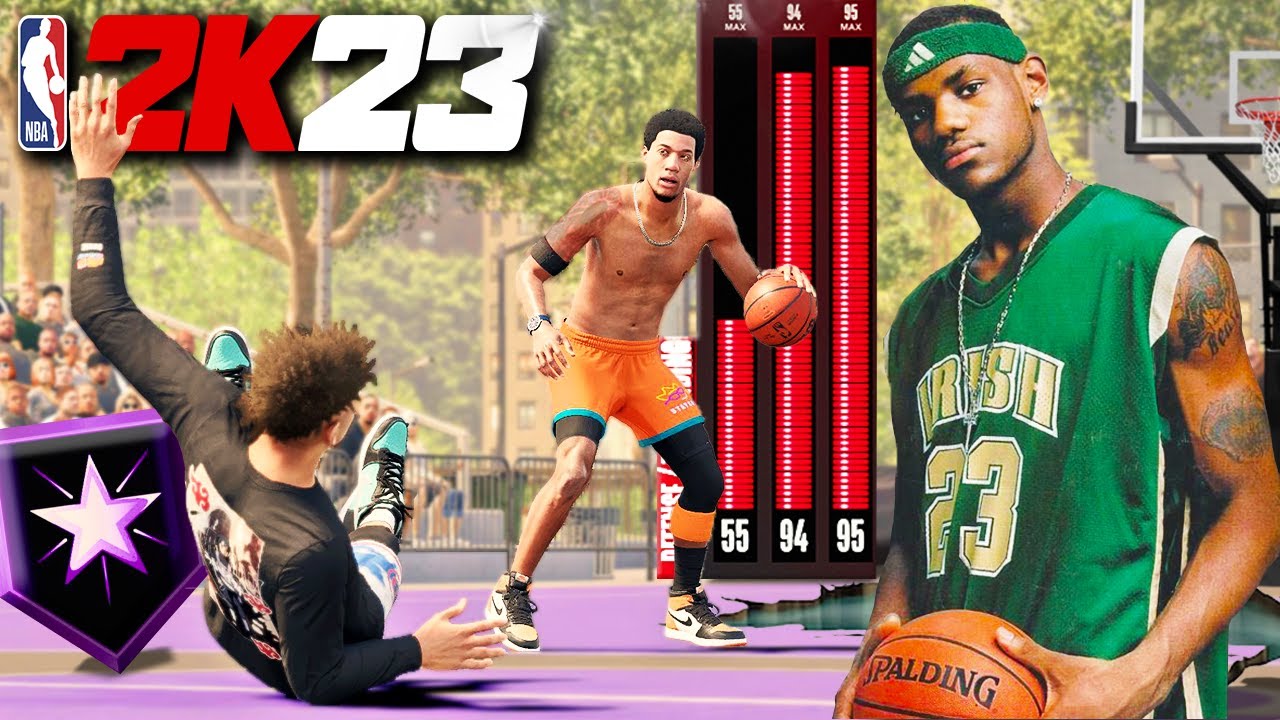 These Michael Jordan & Young LeBron Builds w/95 Steal Can ISO & RUN An Offense - NBA 2K23