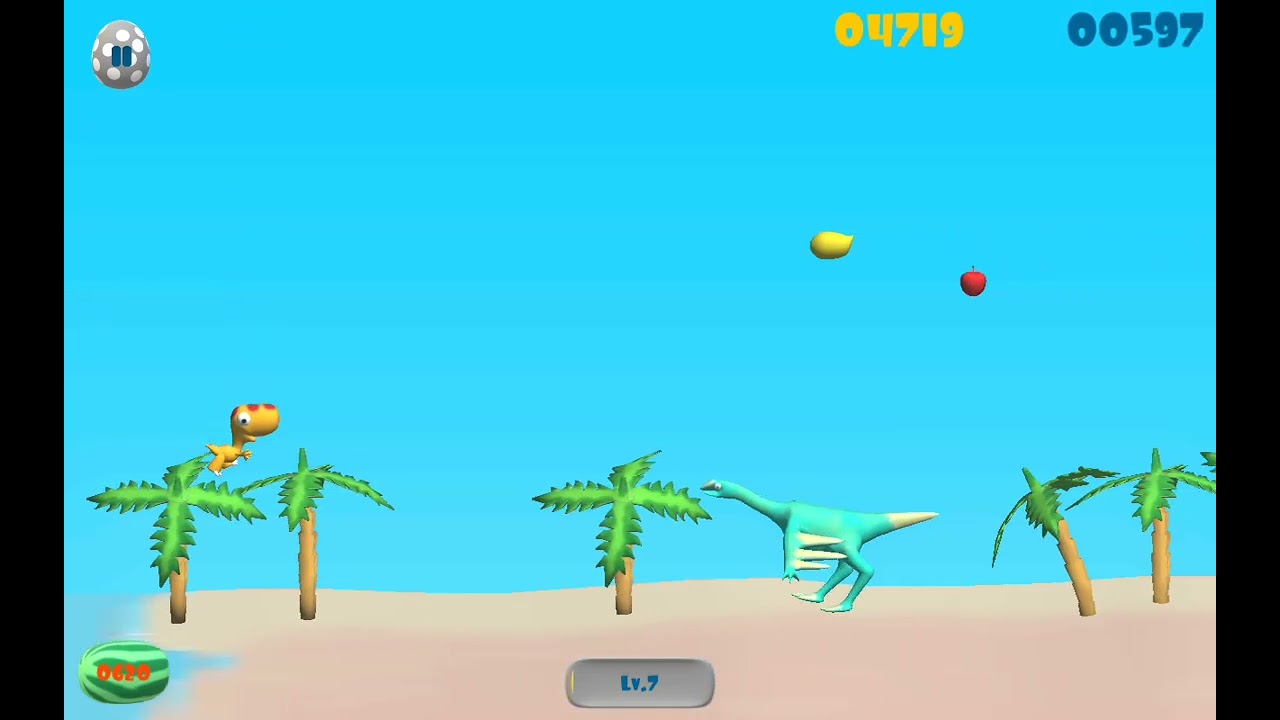 Dinosaur run gamming till 1000 watermelons part 1