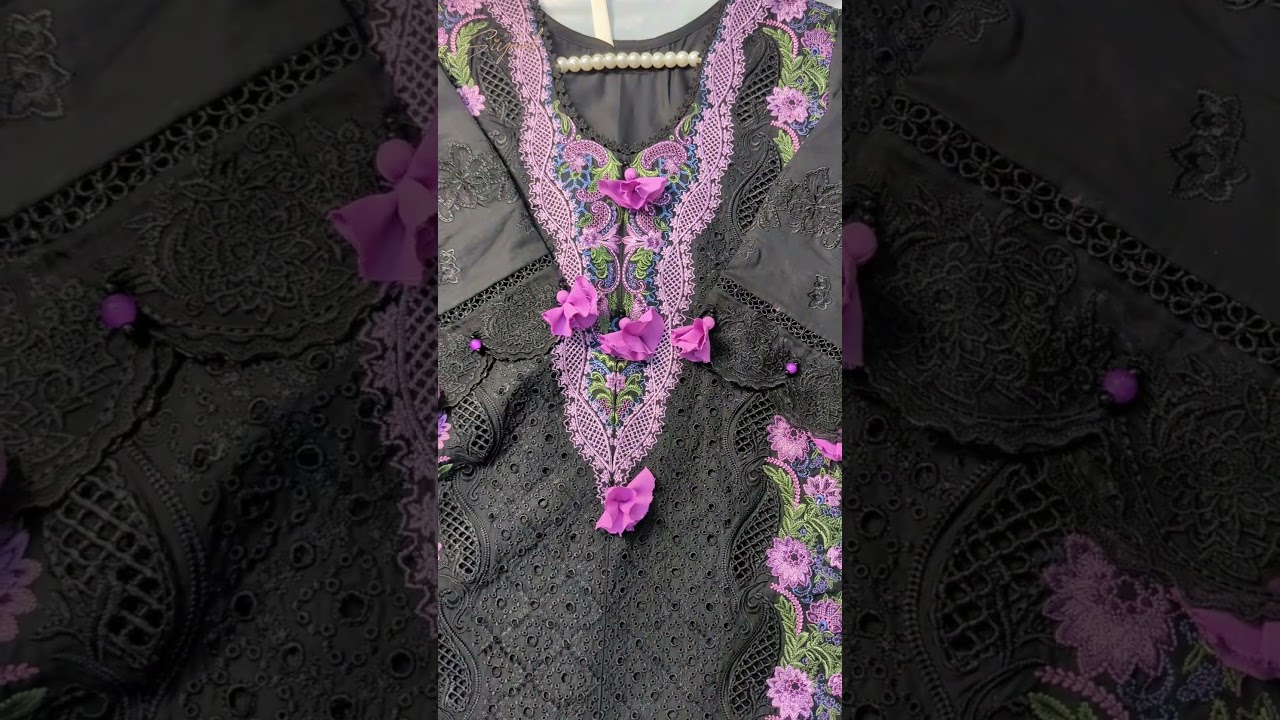 💫 Chikankari Embroidered Lawn 2026 | Luxury Pakistani Fashion UAE