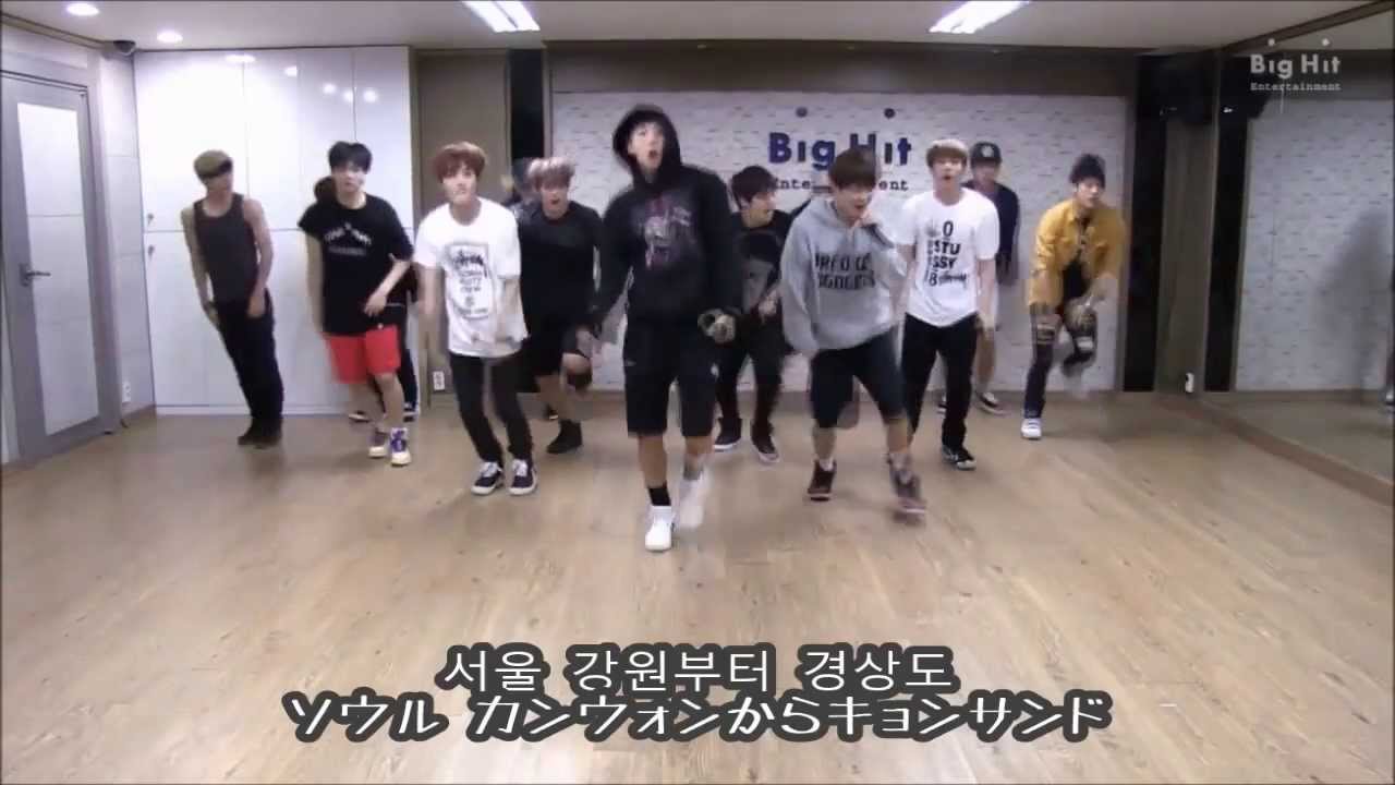 팔도강산(八道江山)／사투리 랩(方言ラップ) - 방탄소년단(BTS：防弾少年団) [日本語字幕]