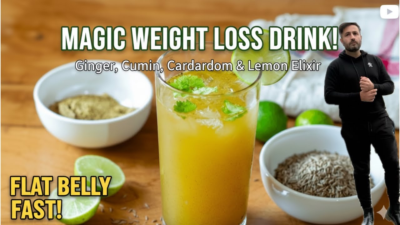 Drink This Every Morning to Lose Belly Fat Naturally | Homemade Magical Drink 