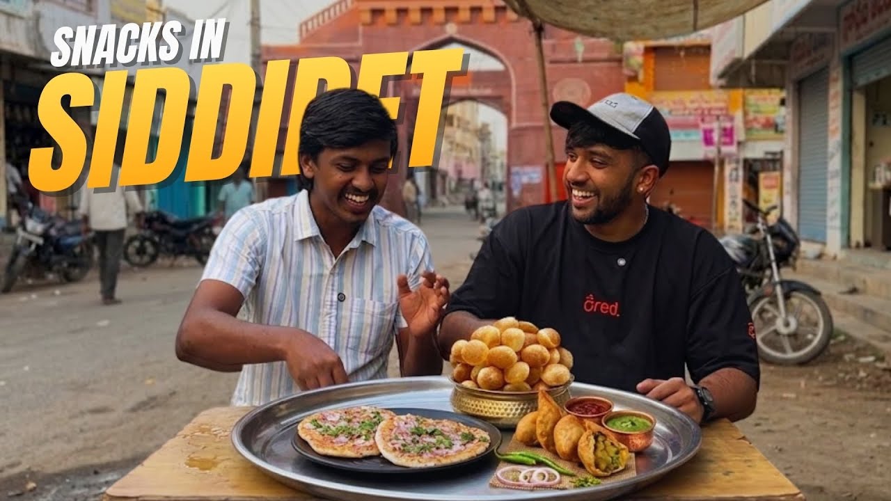 SNACKS IN SIDDIPET❤️🥹#food#foodvlog#siddipet#comedy