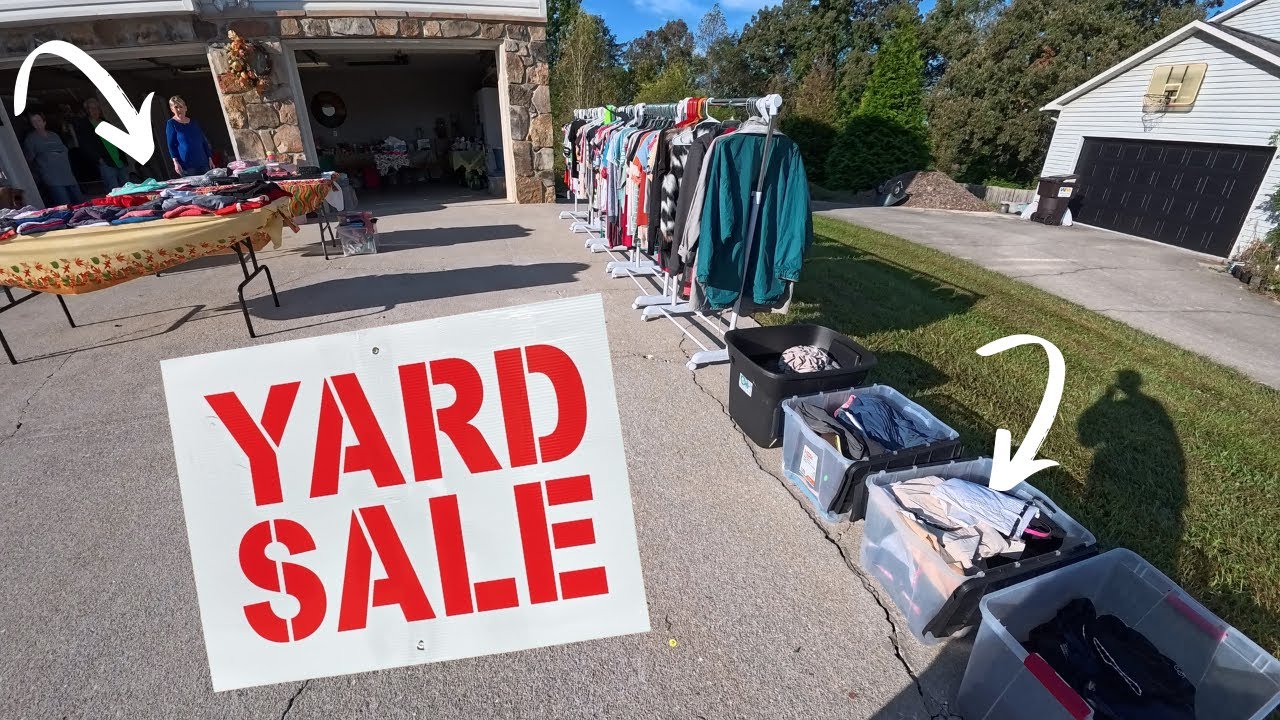 I Scored A MASSIVE HAUL at This Yard Sale!!