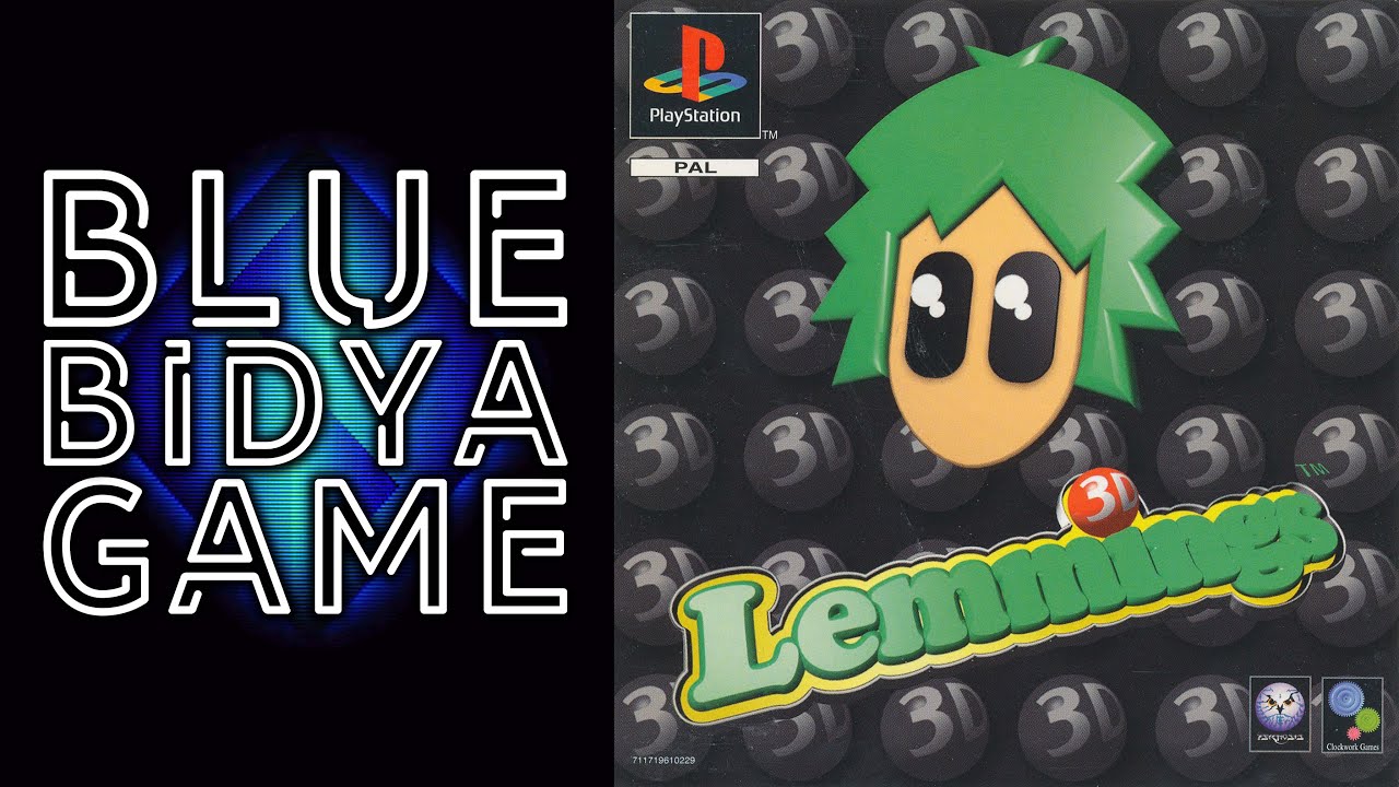 Обзор PS1 - 3D Lemmings (Lemmings 3D)