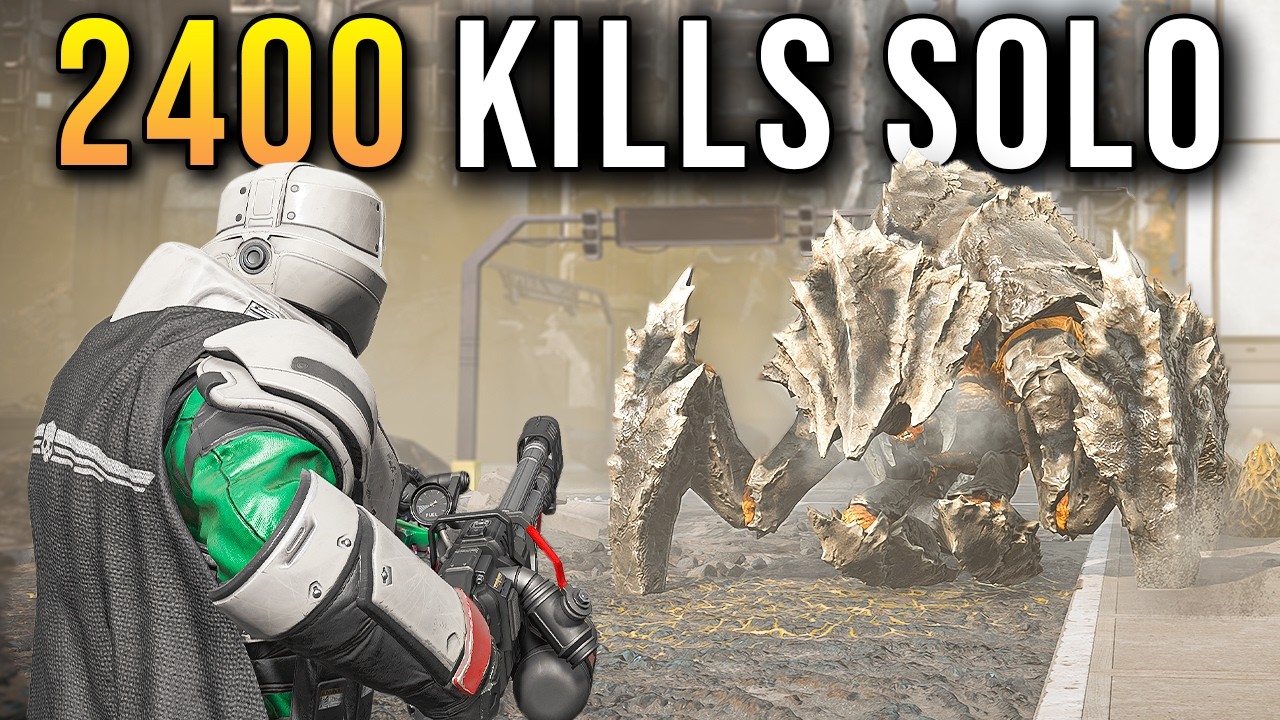 Helldivers 2 | Exterminating SWARMS of Spore Terminids SOLO!?!? - Max Difficulty