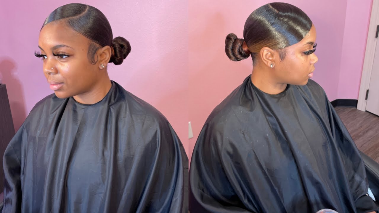 HOW TO: LOW KNOT BUN W/ SWOOP
