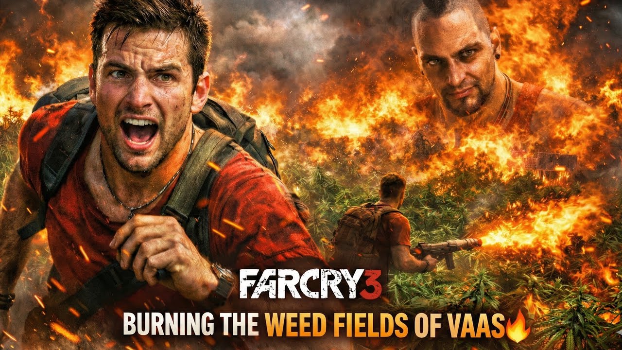 Part 6 : Burning Weed 🌿 Fields of Vass ' in Farcry 3 