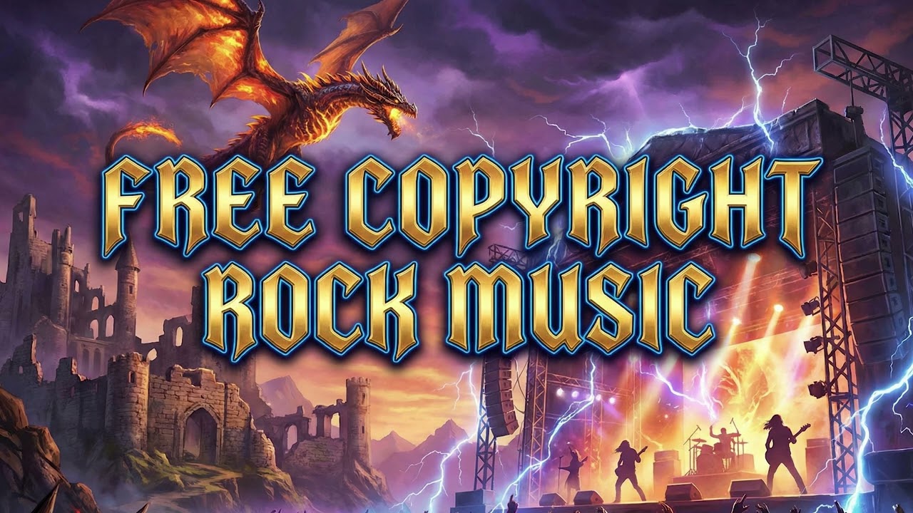 Free Copyright Rock Music for Editing & Scoring | Powerful & Dynamic