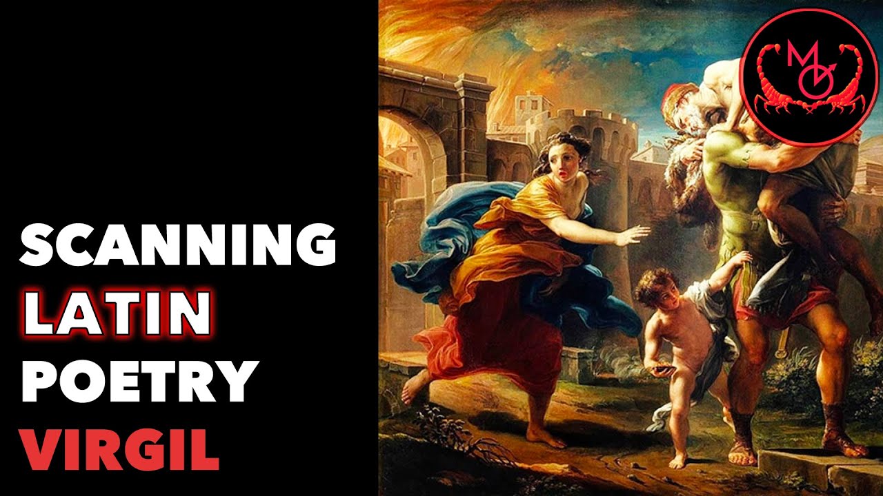 How to scan poetry • hexameter • Aeneid I.1-7 • Ranieri's 5-stage scanning exercise
