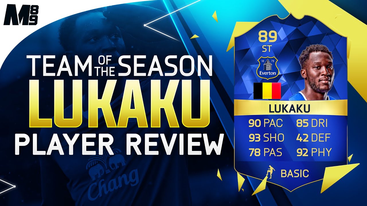 FIFA 16 TOTS LUKAKU REVIEW (89) FIFA 16 Ultimate Team Player Review + In Game Stats