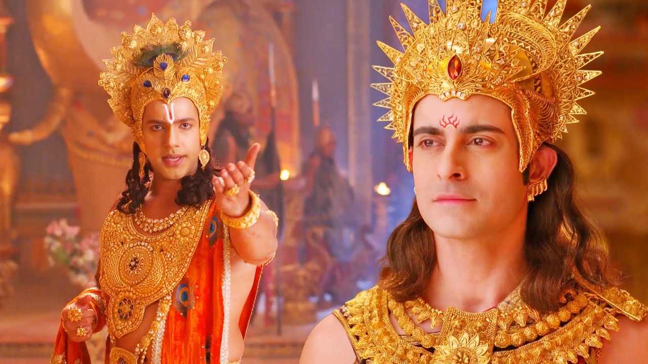 श्री कृष्ण ने राज्यसभा में आकर दिया कर्ण का साथ | सूर्यपुत्र कर्ण | Ep 120 | Mahabharat Story