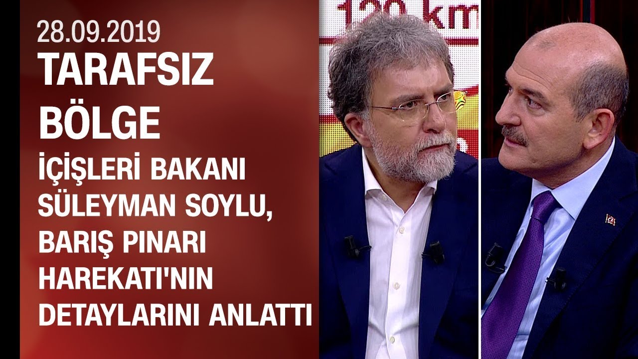 Bakan Süleyman Soylu, harekata ilişkin merak edilenleri Tarafsız Bölge’de anlattı - 09.10.2019