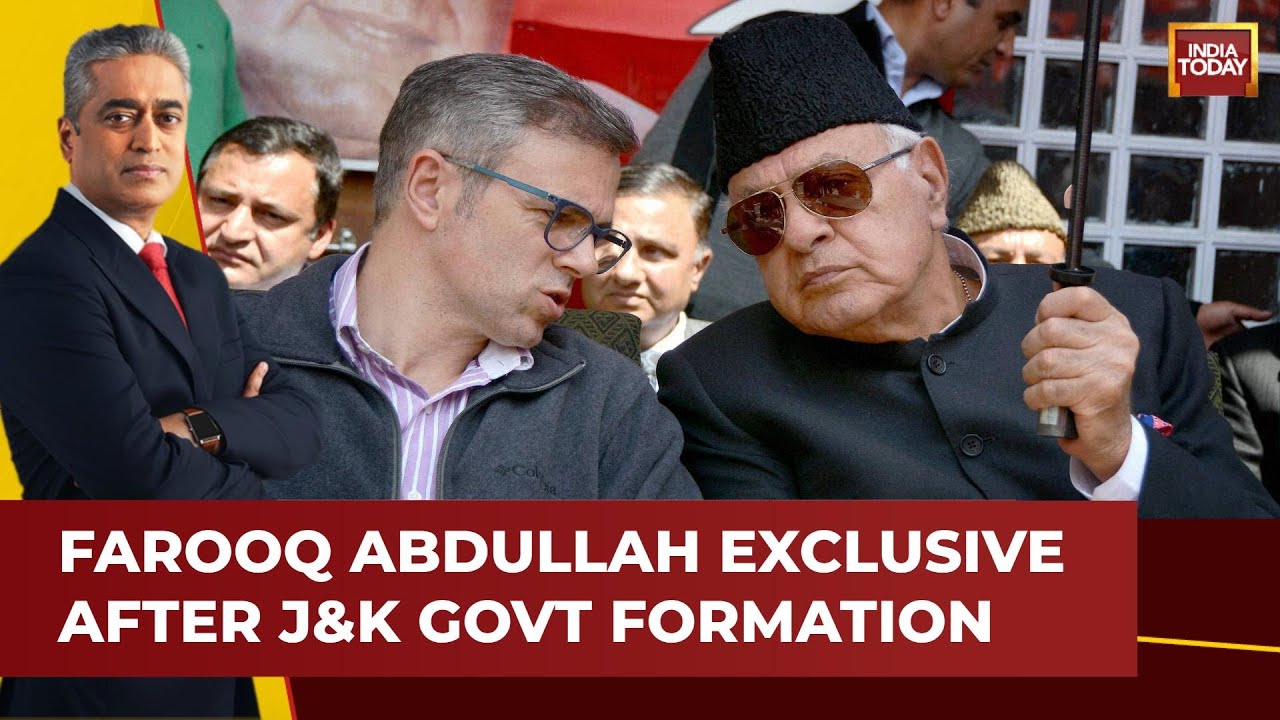 Exclusive: Farooq Abdullah Speaks To India Today's Rajdeep Sardesai After NC Govt Formation In J&K