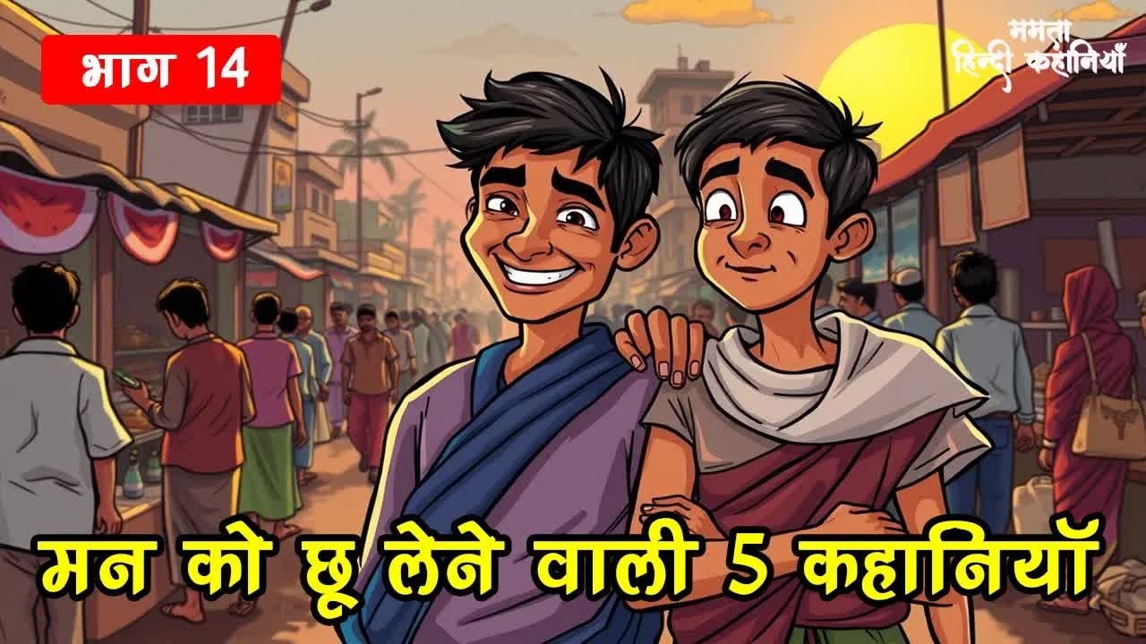 🔴भाग 14   मन को छू लेने वाली 5 कहानियाँ । Hindi kahaniyan  हिन्दी कहानियाँ । Rochak Hindi Kahaniyan.