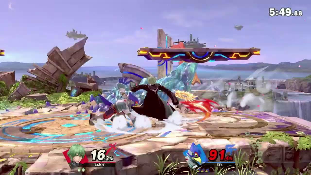 スマブラSP べれと練習