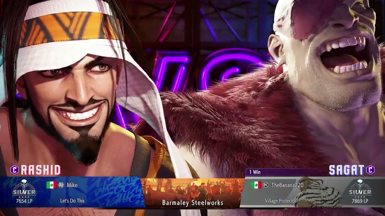 My Sagat is getting better