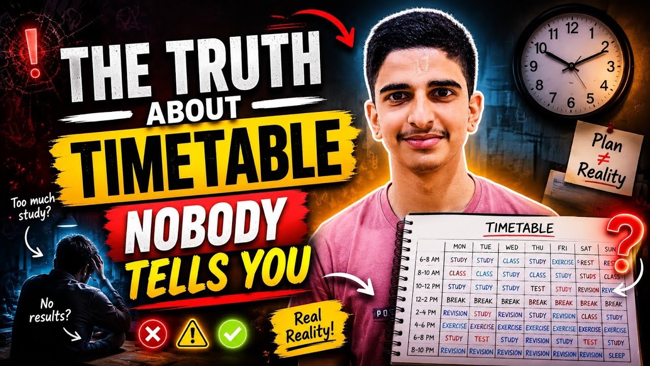 Can't manage the time?? Watch this!!