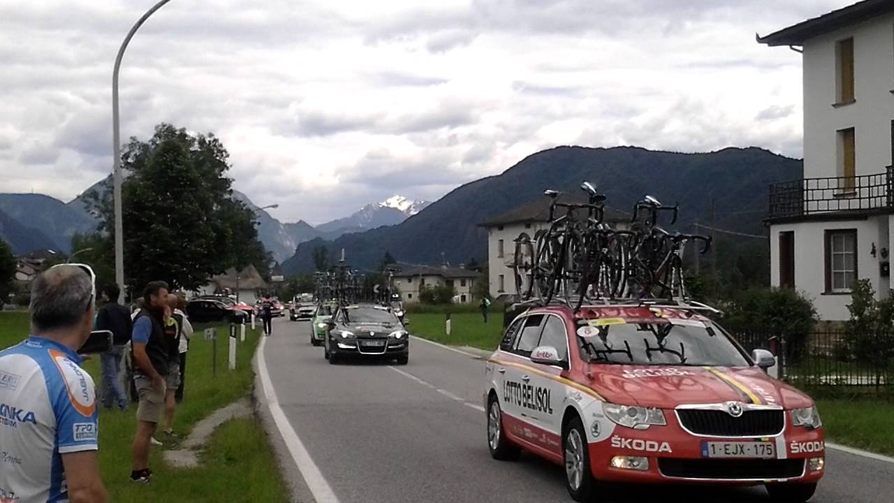 Giro d'Italia 2014, tappa 20, Maniago Zoncolan - Rifornimento