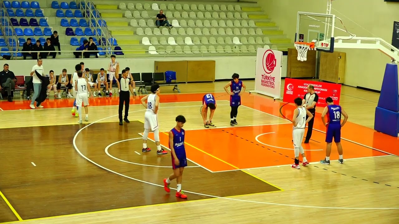 ANADOLU EFES B - İZMİR BAHÇEŞEHİR U14 - 1.P -ANADOLU ŞAMPİYONASI