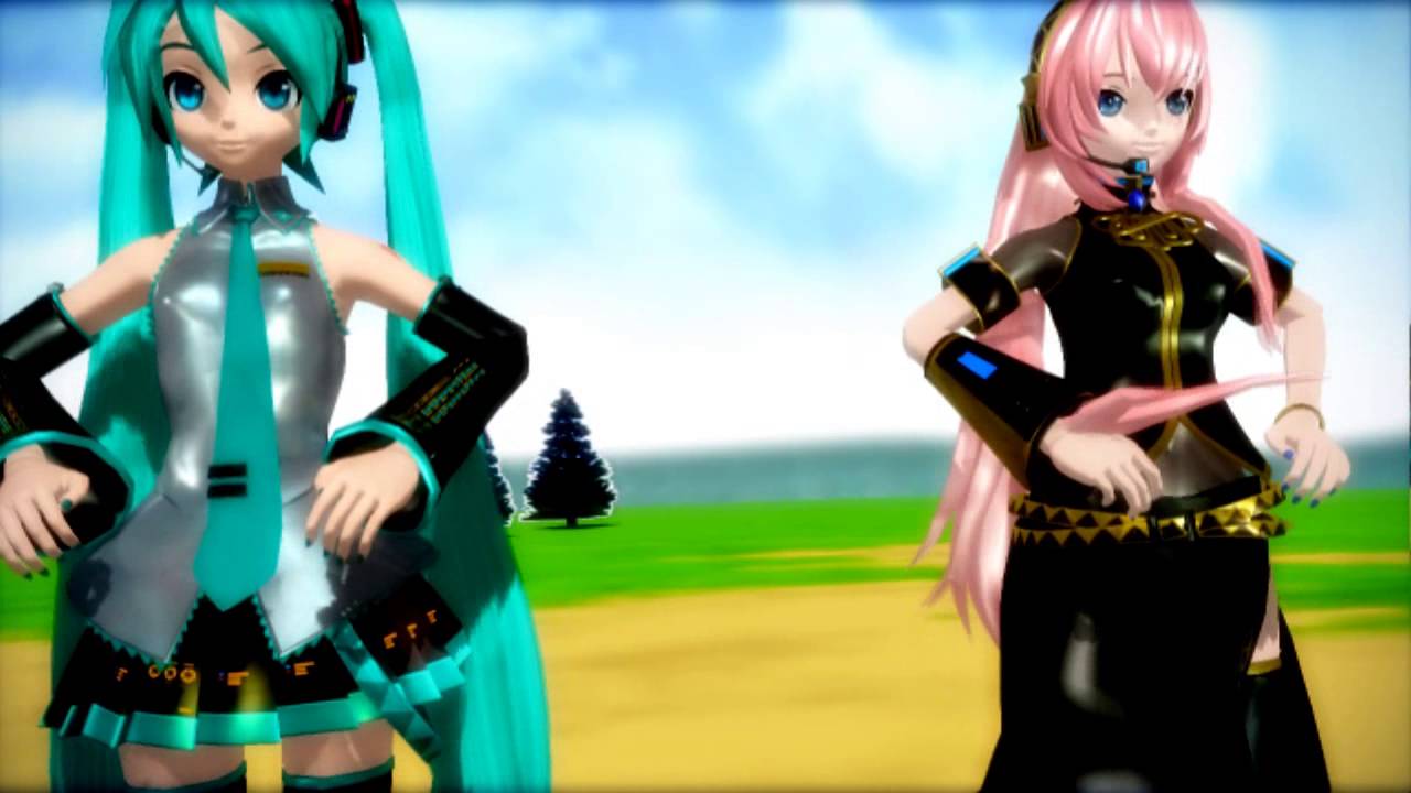 (MMD) Hatsune Miku Ft Megurine Luka - Ievan Polkka