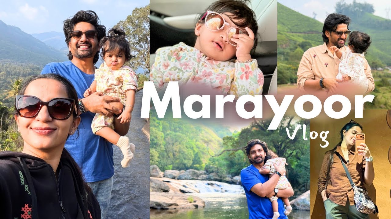 Marayoor 🍃 | Mud House Stay 🏠 | Family | Road trip 🚗 | Malavika Krishnadas | Thejus Jyothi 