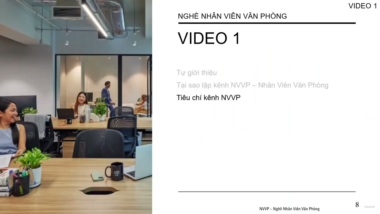 NVVP video 1 - Nghề Nh&acirc;n Vi&ecirc;n Văn Ph&ograve;ng