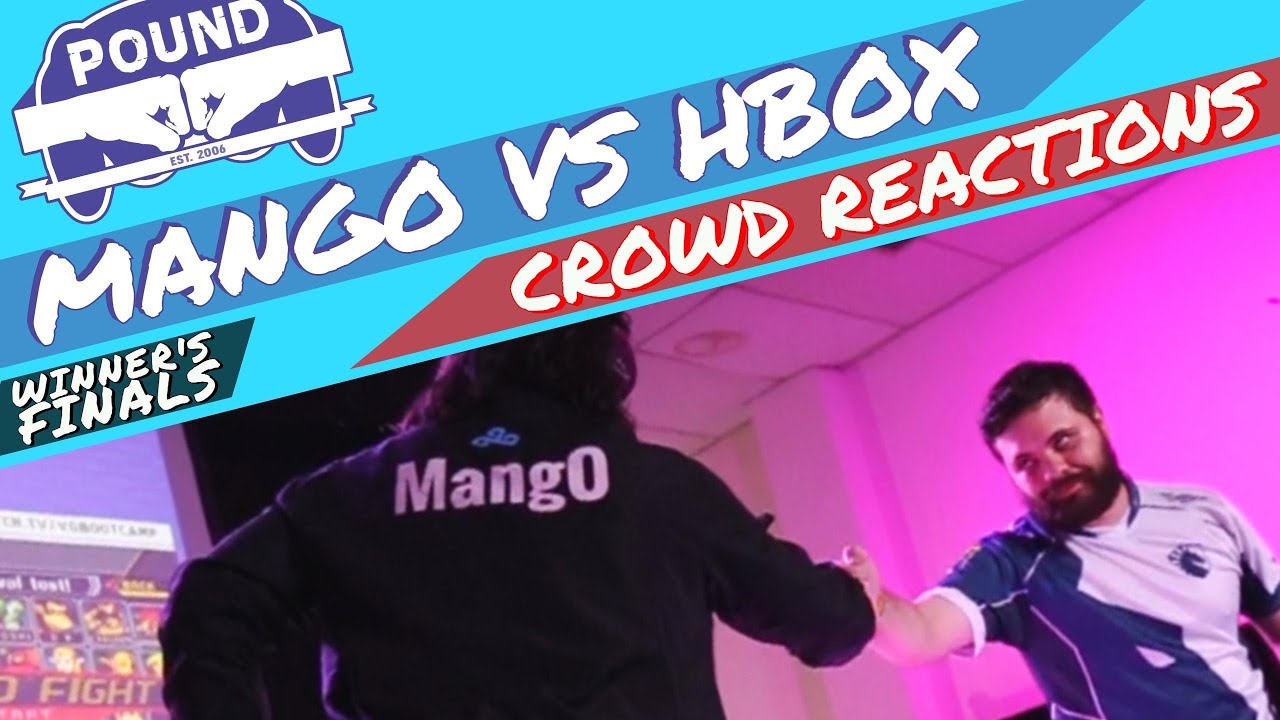 Pound 2019 - Mango vs Hbox (WINNER'S FINALS) CROWD REACTION FOOTAGE