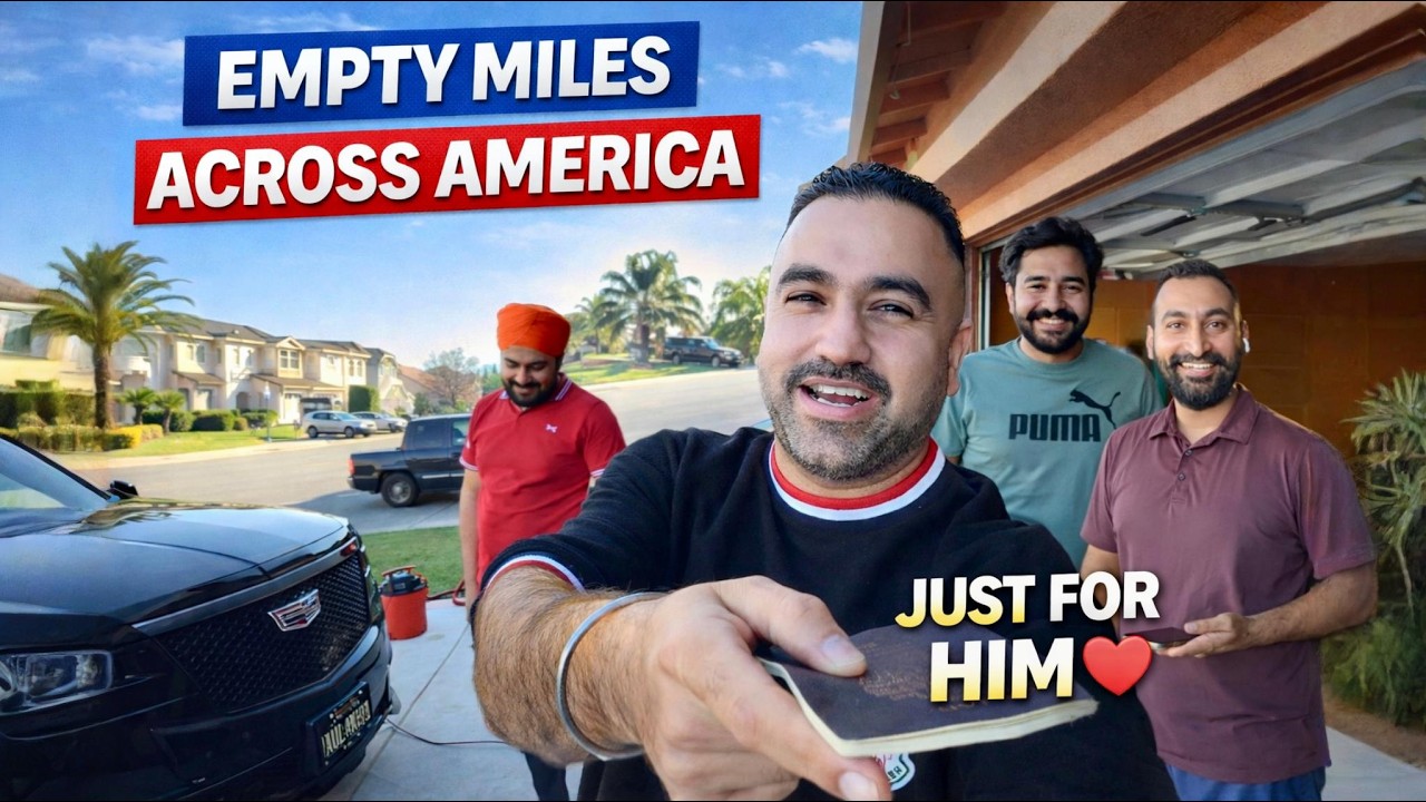 Poora America Empty Truck Drive krke California Dost ke liye phuncha | 825
