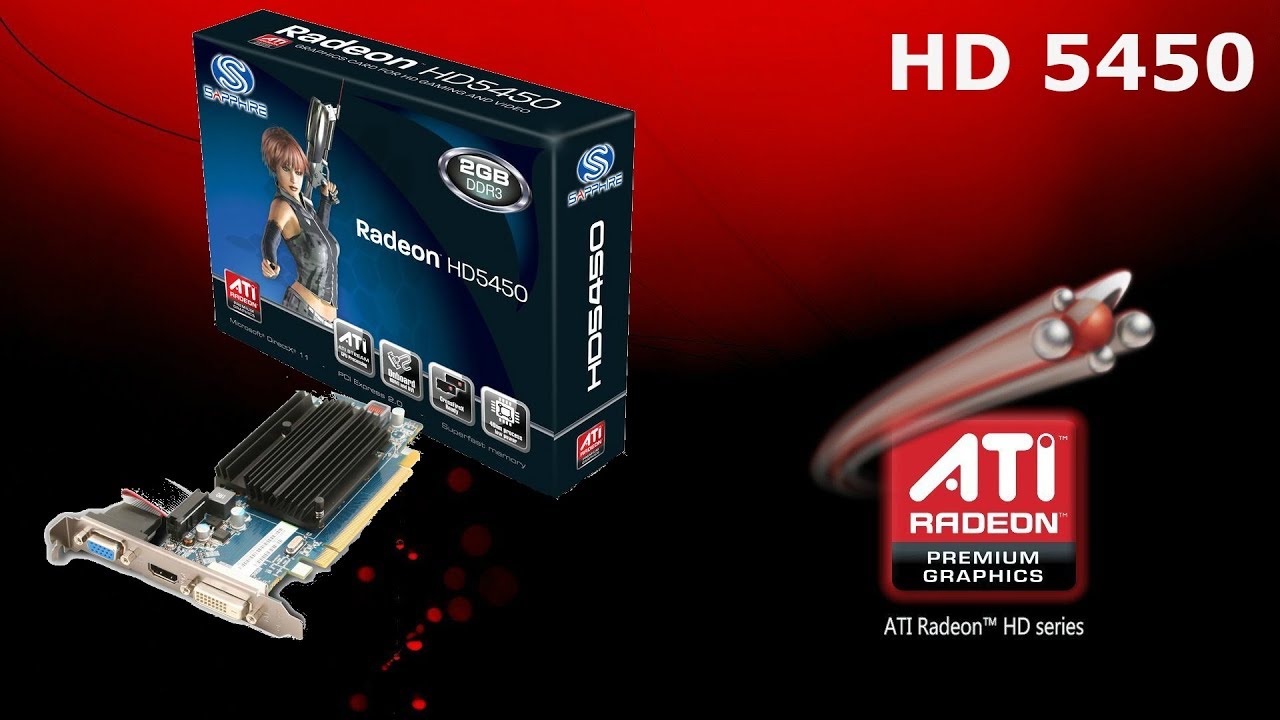 Видеокарта Sapphire Radeon HD 5450 (обзор, тест в играх)