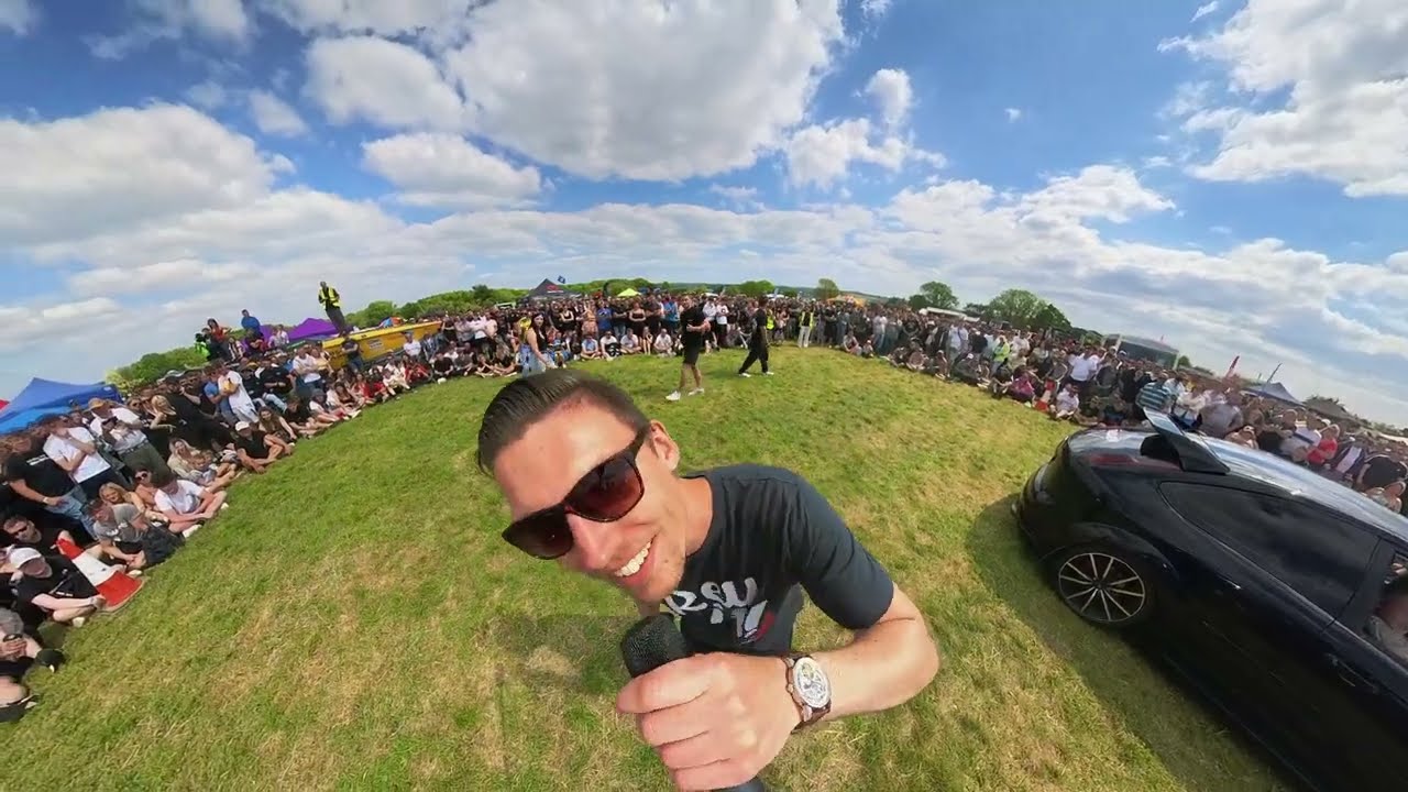 Isle of Wight takeover 2023  rev contest featuring the Blue Turd - Insta 360 X3 footage - IOW 23