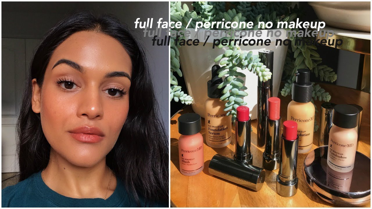full face of perricone md no makeup // first impressions & wear test