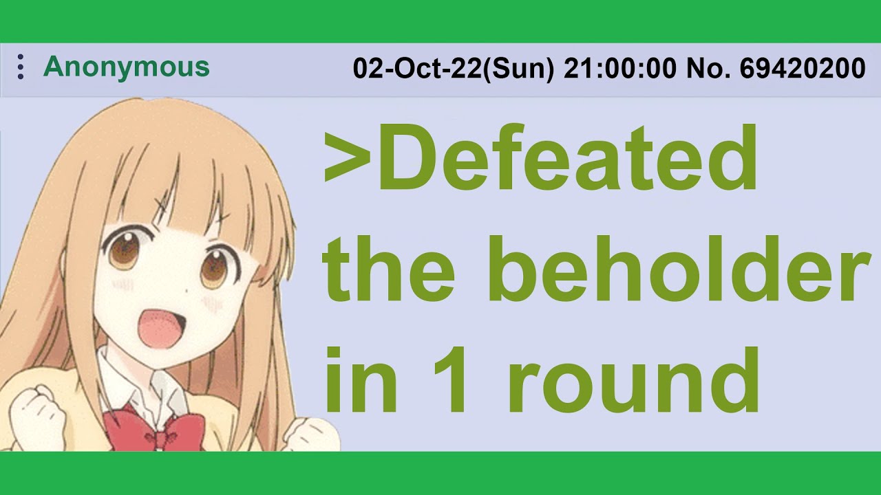 Outsmarting the beholder | r/DnDGreentext [#200]