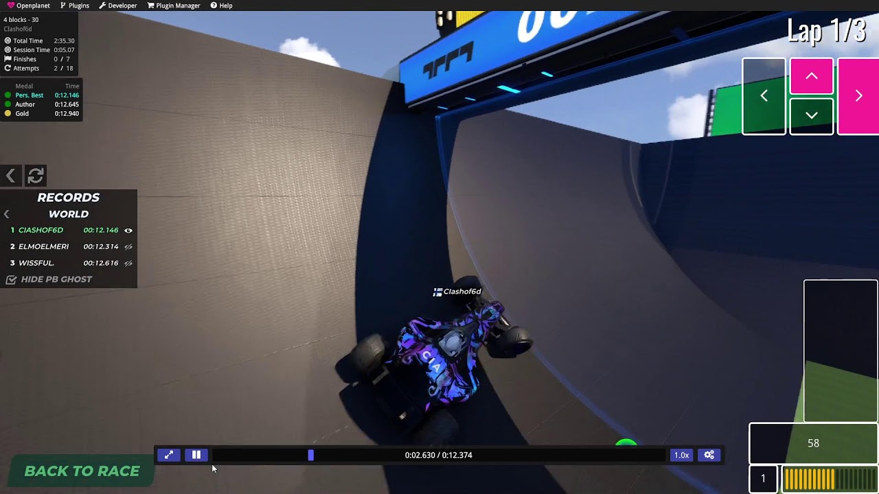 trackmania week 60 weekly shorts