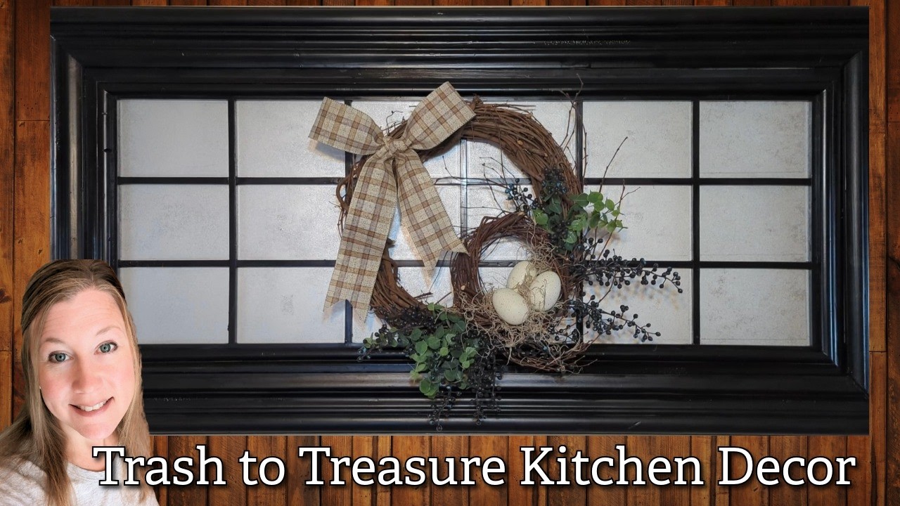 DIY Trash to Treasure Kitchen Decor