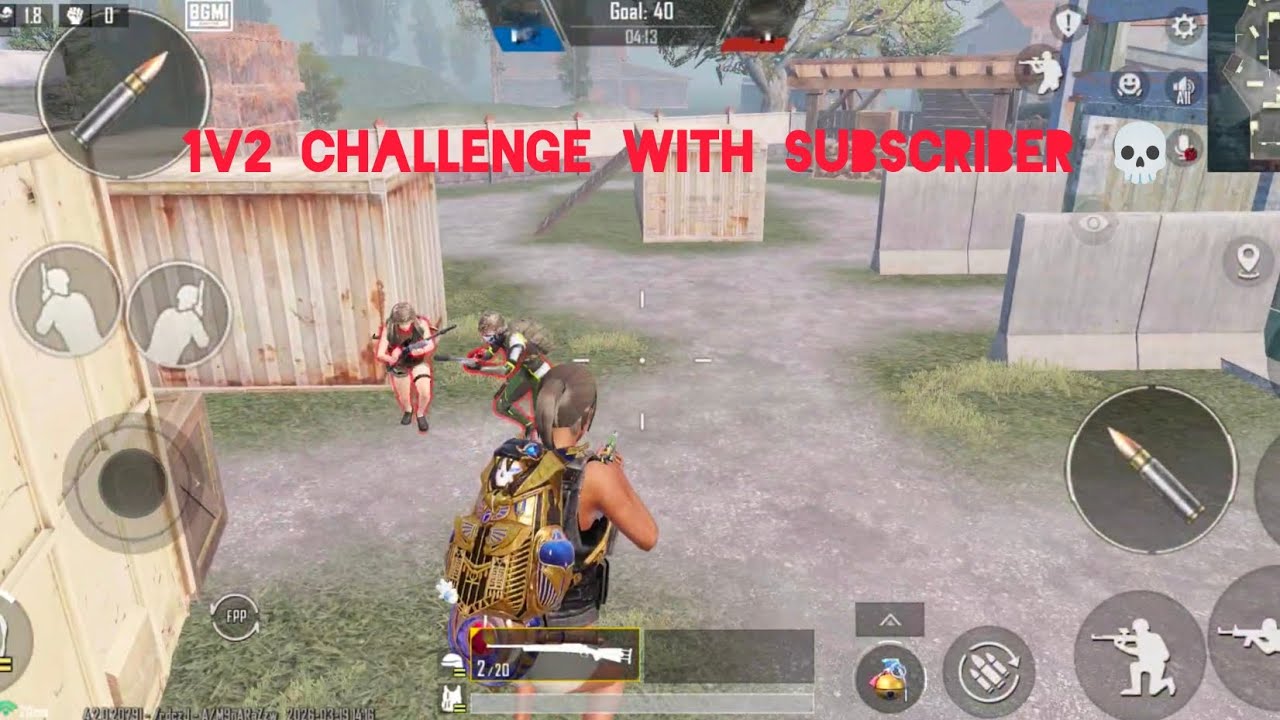 BGMI BEST TDM PLAYER IN INDIA 🌪️1v2 M24 Challenge with Subscriber 💀 They Don’t Challenge Anyone #yt