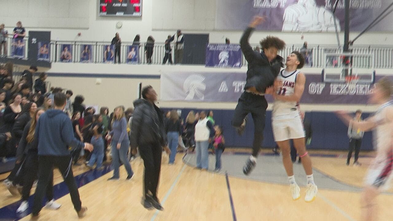 Highlights: East Lansing boys basketball OUTLASTS Waverly and Lansing Catholic SHOCKS Charlotte