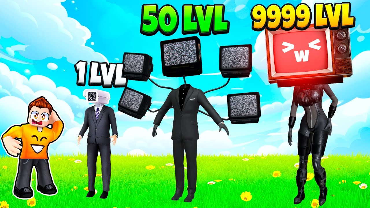 Odblokowałem MAX LEVEL TV WOMAN w ROBLOX?!
