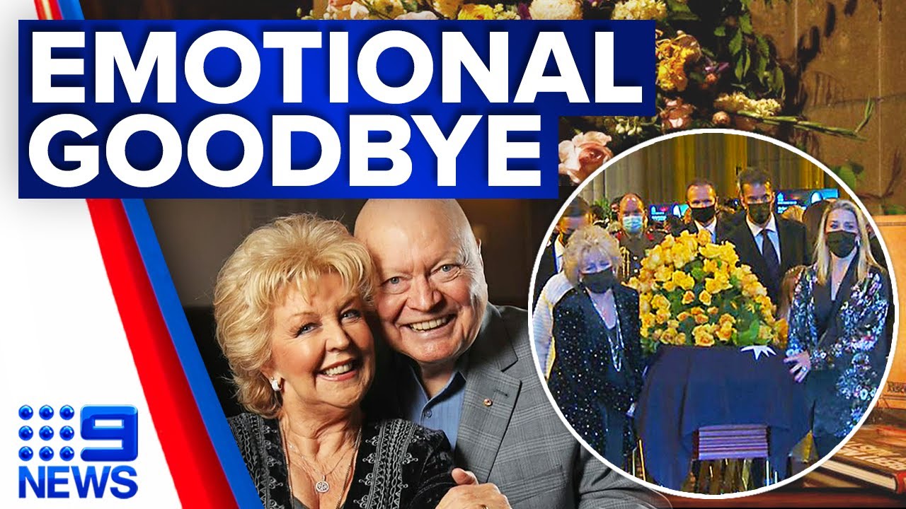 Emotional scenes as Bert Newton farewelled at state funeral | 9 News Australia