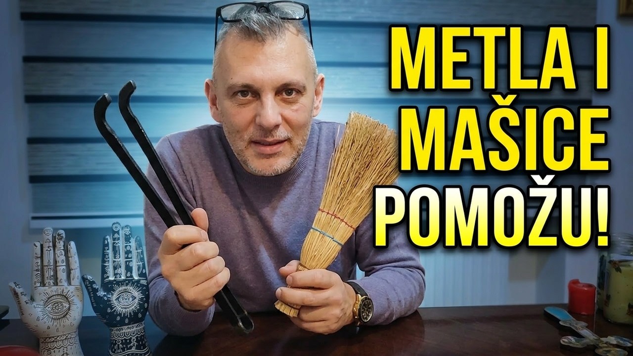 Vidovnjak Dali: Mašice i metla pomažu!
