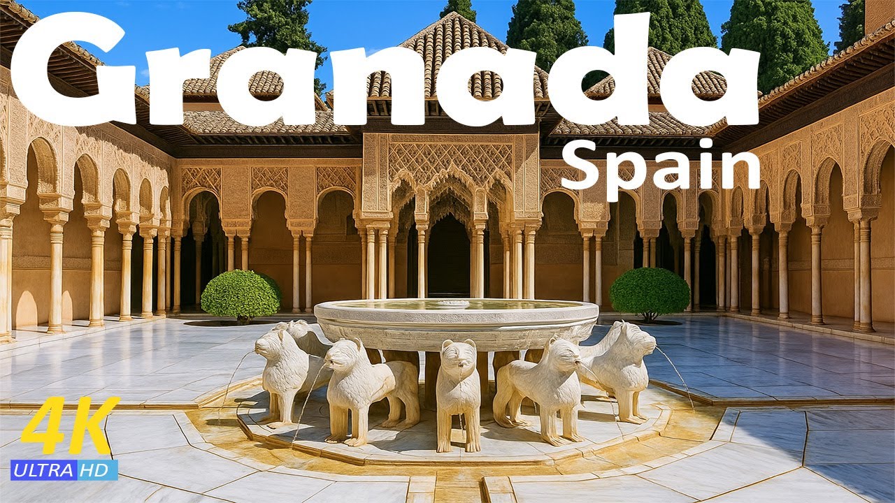 Alhambra Palace – Spain 🇪🇸 | Granada’s Jewel – Part 2 | 4K UHD