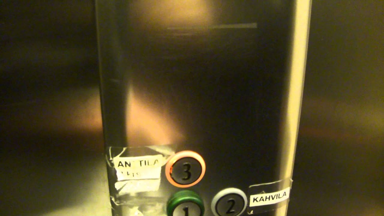 KONE Monospace MRL Traction Elevator/Lift, HS Center, Vaasa, Finland